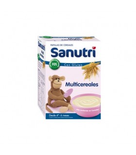 SANUTRI MULTICEREALES FOS 600G Papillas y galletas y Alimentacion del bebe - DAMIRA NATUR