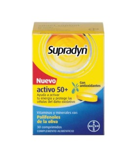 SUPRADYN VITAL 50+ ANTIOXIDANTES 30 COMPRIMIDOS Vitaminas y Minerales y Vitaminas - SUPRADYN