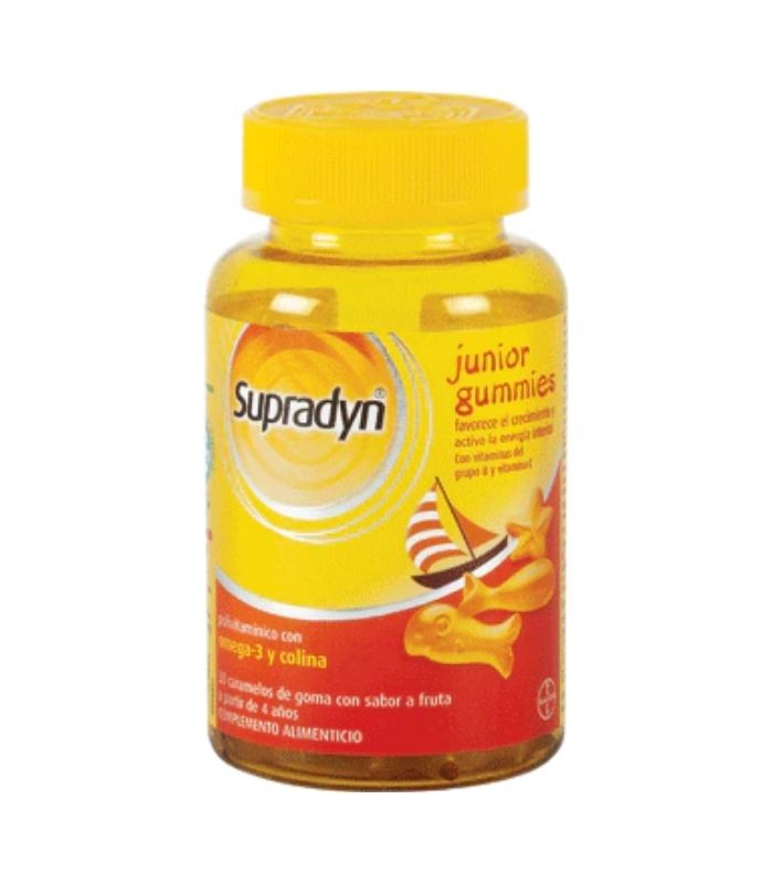 SUPRADYN JUNIOR GUMMIES CARAMELOS DE GOMA 30 UNIDADES Vitaminas y Minerales y Vitaminas - SUPRADYN
