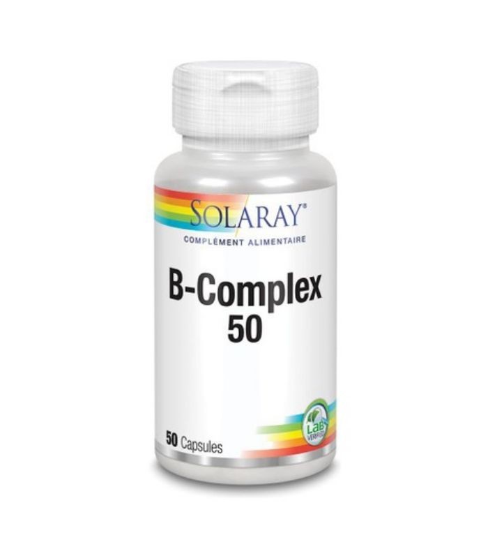 SOLARAY B COMPLEX 50 CAP Vitaminas y Dietetica - SOLARAY