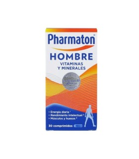 PHARMATON HOMBRE 30 COMPRIMIDOS Inicio y  - PHARMATON