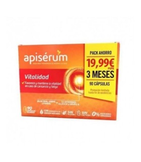 APISERUM VIT CAPSULAS PACK AHORRO 3MESES Dietetica y Inicio - APISERUM