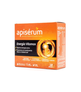 APISERUM ENERGIA VITAMAX18 VIALES Vitaminas y Dietetica - APISERUM