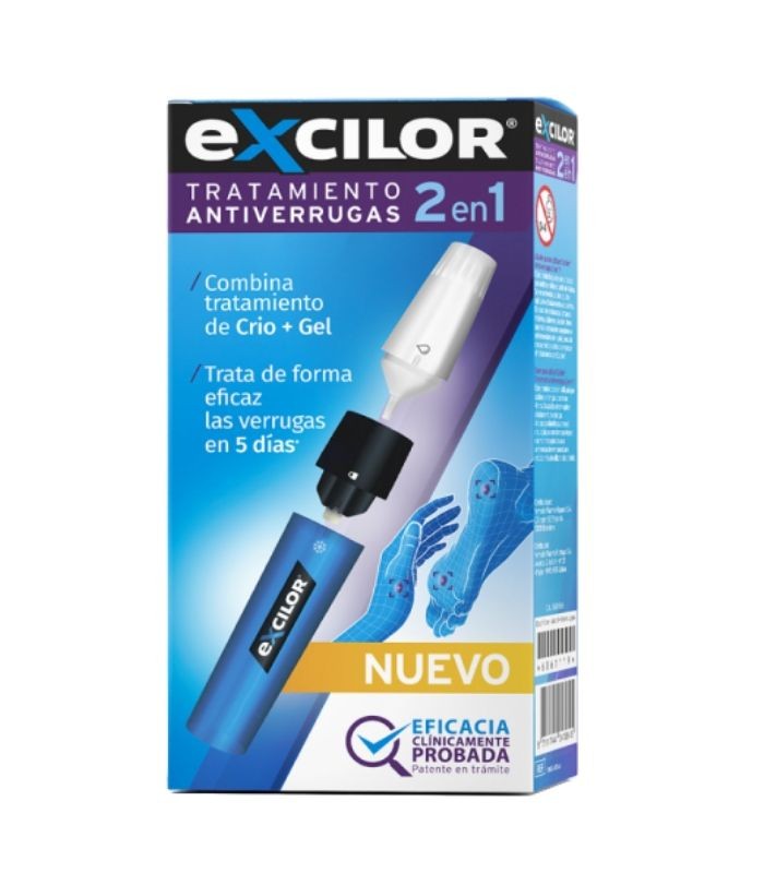 EXCILOR TRATAMIENTO ANTIVERRUGAS 2 EN 1 Salud y Inicio - 