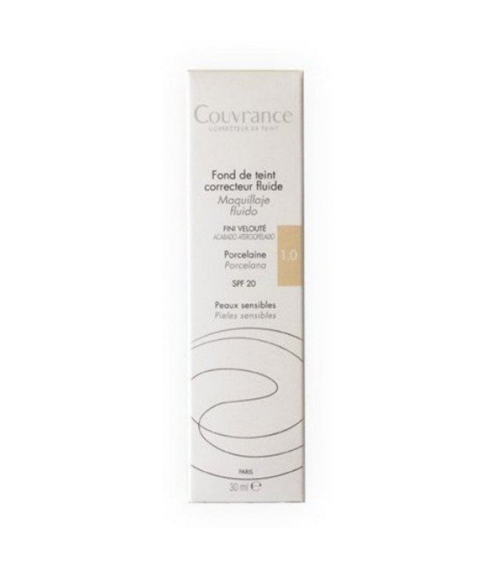 AVENE COUVRANCE FLUID Nº 01 PORCELANA 30 ML