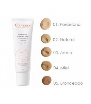 AVENE COUVRANCE FLUID Nº 01 PORCELANA 30 ML