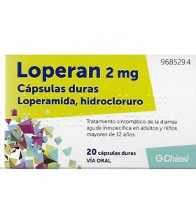LOPERAN 2 MG 20 CAPSULAS Medicamentos y Inicio - 