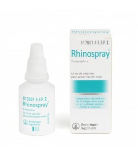 RHINOSPRAY 1.18 MG-ML NEBULIZADOR NASAL 12 ML Congestion nasal y Resfriado, tos y Gripe - BOEHRINGER