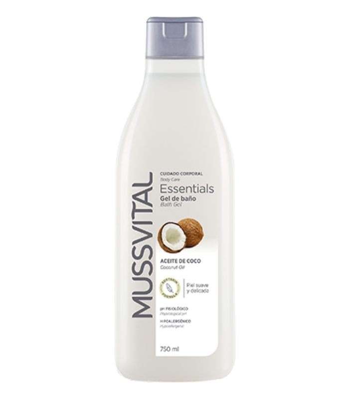 MUSSVITAL GEL DE BAÑO COCO 750 ML Higiene y Inicio - MUSSVITAL