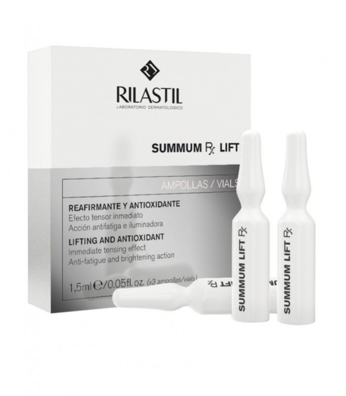 CUMLAUDE RILASTIL SUMMUM RX LIFT 3 AMPOLLAS Tratamiento día y Antiedad - RILASTIL