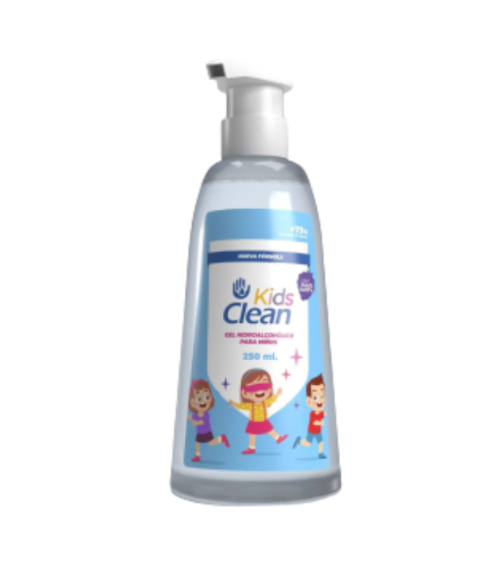 kids clean gel hidroalcoholico infantil 250 ml