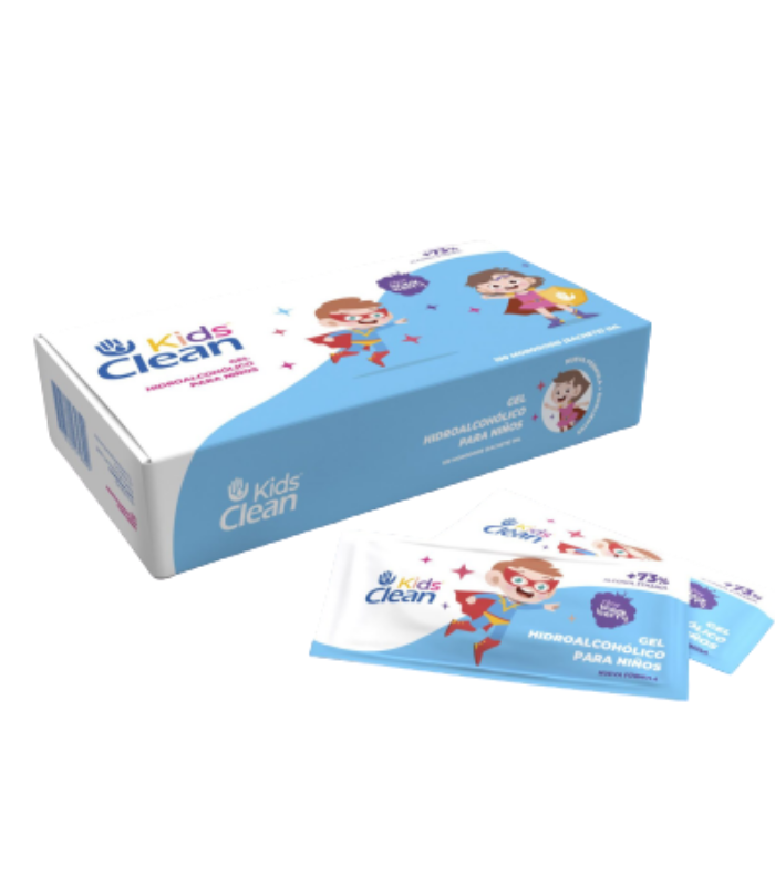 KIDS CLEAN GEL MONODOSIS 100 UNIDADES Inicio y  - 