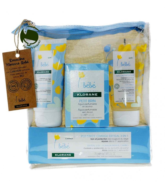 KLORANE NECESER CALENDULA CUIDADOS NATURALES Canastillas y Cuidado del bebe - KLORANE