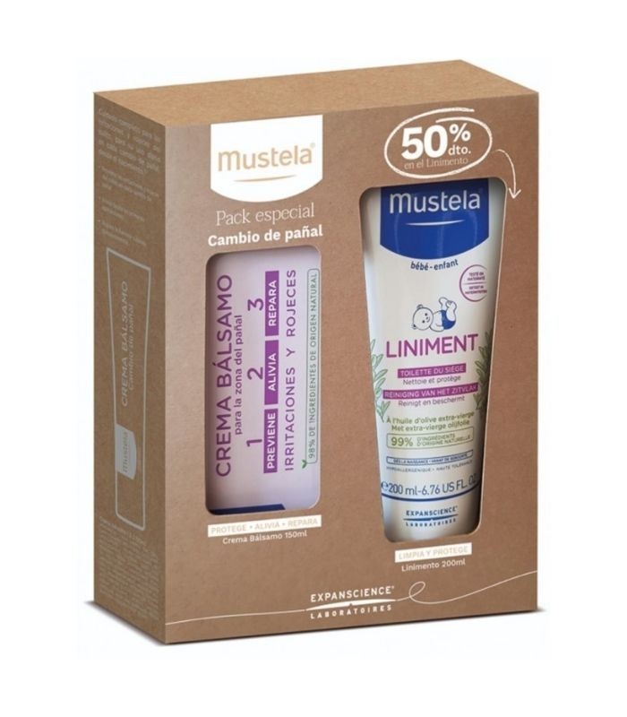 MUSTELA CREMA BALSAMO 150 ML+ LINIMENTO 200 ML Inicio y  - MUSTELA