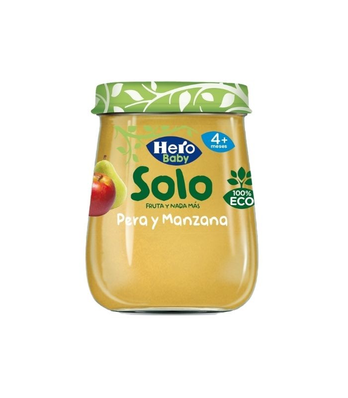HERO SOLO PERA Y MANZANA ECO 120G