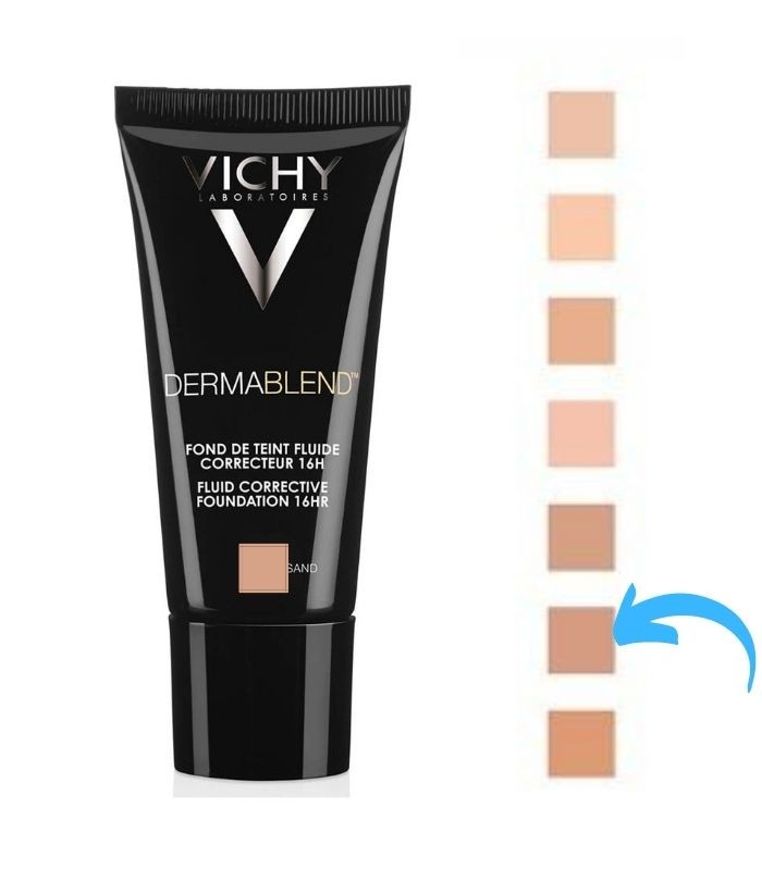 VICHY DERMABLEND FONDO MAQUILLAJE CORRECTOR N45 Correctores y Maquillaje - Vichy