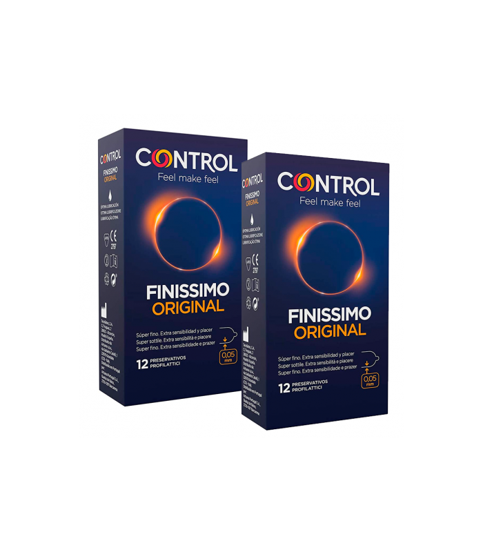 CONTROL FINISSIMO XL PRESERVATIVOS 12 U Salud y Inicio - CONTROL