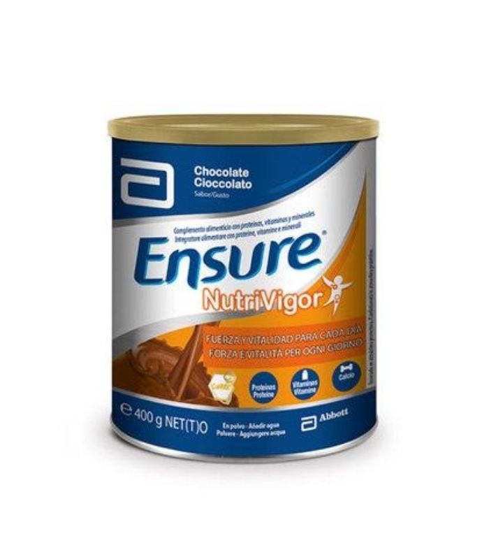 ENSURE NUTRIVIGOR 400 G LATA CHOCOLATE Vitalidad y Complen Alimentarios y vitamin