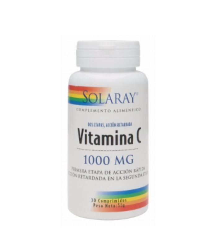 SOLARAY VITAMINA C 1000 MG 30 COMPRMIDOS Dietetica y Inicio - SOLARAY