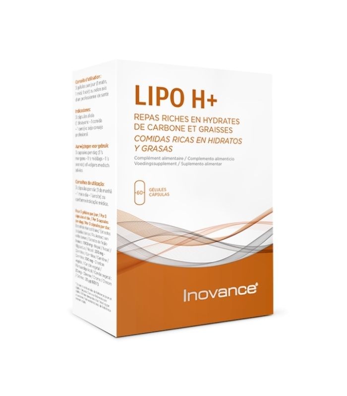 INOVANCE LIPO H+ 60 CAPSULAS Quemagrasas y Adelgazamiento