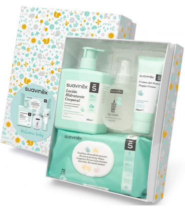 SUAVINEX CANASTILLA AZUL DE COSMÉTICA PARA BEBÉSUAVINEX CANASTILLA AZUL DE COSMÉTICA PARA BEBÉ