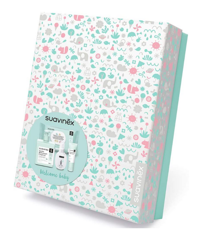 SUAVINEX CANASTILLA ROSA DE COSMÉTICA PARA BEBÉ Canastillas y Cuidado del bebe - SUAVINEX
