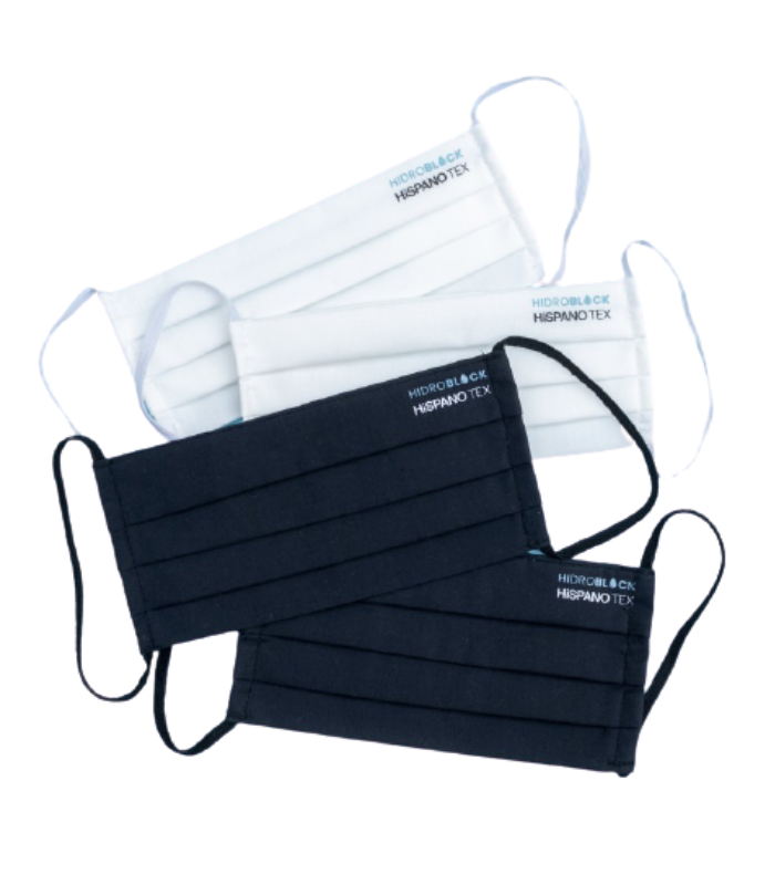 HIDROBLOCK MASCARILLA HIGIÉNICA REUTILIZABLE BLANCO