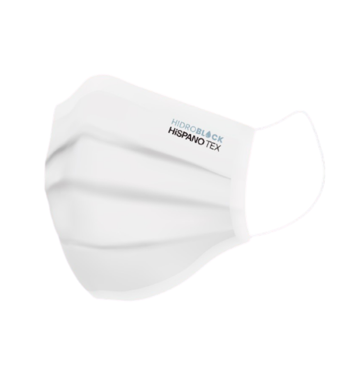 HIDROBLOCK MASCARILLA HIGIÉNICA REUTILIZABLE BLANCO