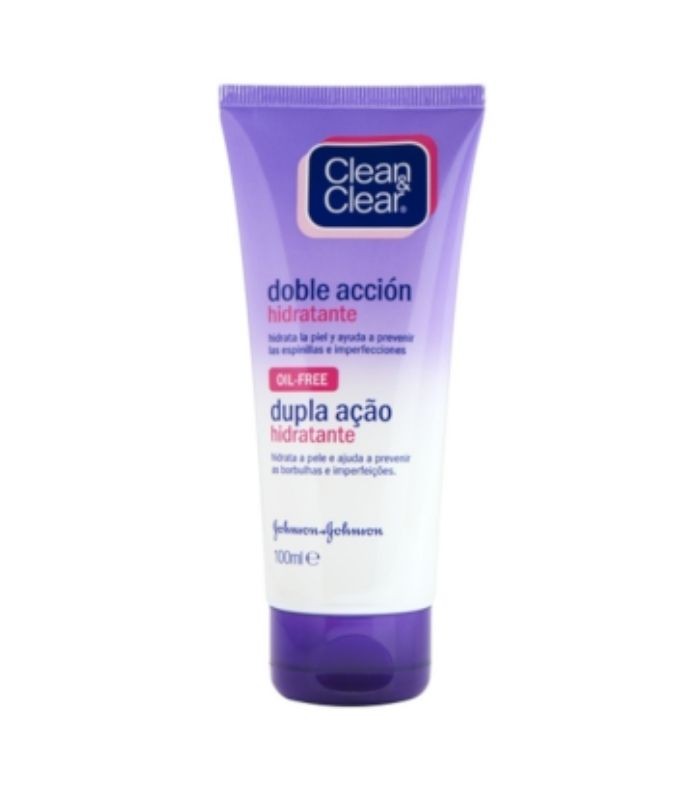 CLEAN & CLEAR DOBLE ACCION HIDRATANTE 100ML Inicio y  - JOHNSON AND JOHNSON