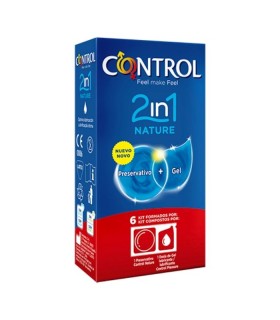 CONTROL 2IN1 NATURE PRESERVATIVOS 6 U Inicio y  - CONTROL