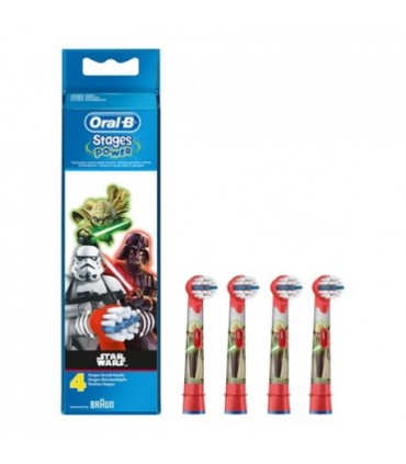 ORAL B RECAMBIO CEPILLO ELECTRICO STAGES STAR WARS 4 UNIDADE Electricos y Cepillos - 
