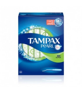 TAMPAX PEARL SUPER 24 U Tampones y Menstruacion - EVAX & TAMPAX