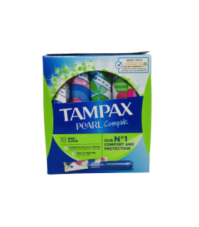 TAMPAX COMPAK PEARL SUPER 18U Tampones y Menstruacion - 