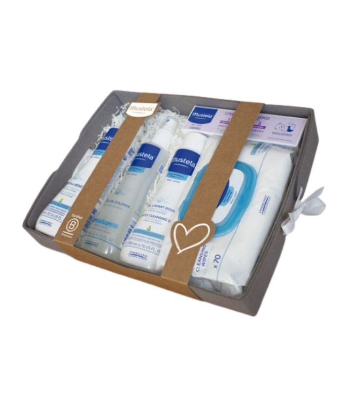 MUSTELA CANASTILLA BEBE GRIS Inicio y  - MUSTELA