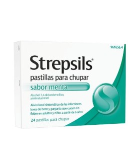 STREPSILS 24 PASTILLAS PARA CHUPAR MENTA Higiene y Inicio - RECKITT
