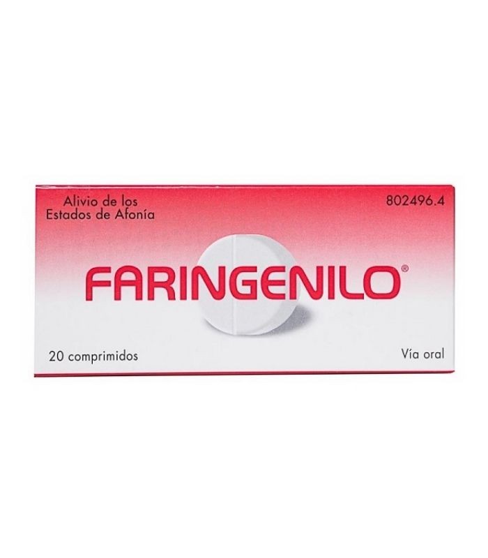 FARINGENILO 20 COMPRIMIDOS PARA CHUPAR Higiene y Inicio - FAES FARMA