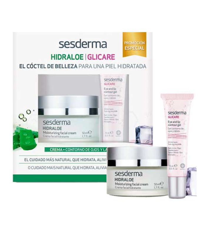 SESDERMA PACK PIEL HIDRATADA CON HIDRALOE + GLICARE