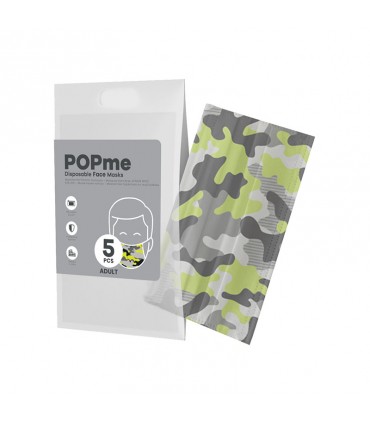 MASCARILLA QUIRÚRGICA POPME CAMO 5U