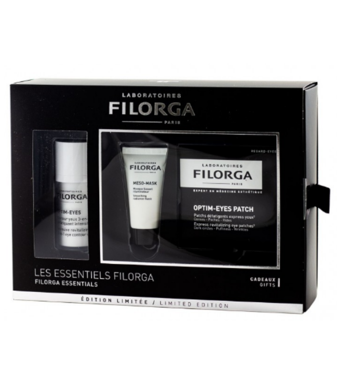 FILORGA COFRE OPTIM-EYES 15ML REGALO MESO-MASK Y OPTIM-EYES PATCH