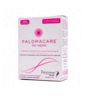 PALOMACARE GEL VAGINAL MONODOSIS 6 CANULAS 5 ML Hidratacion y Higiene Intima - 