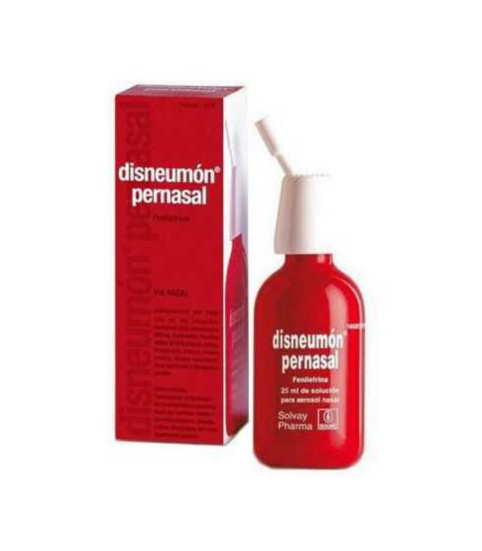 DISNEUMON PERNASAL 5 MG-ML NEBULIZADOR NASAL 25 Congestion nasal y Resfriado, tos y Gripe - 