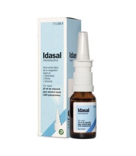 IDASAL 1 MG-ML NEBULIZADOR NASAL 15 ML Congestion nasal y Resfriado, tos y Gripe - KERN PHARMA