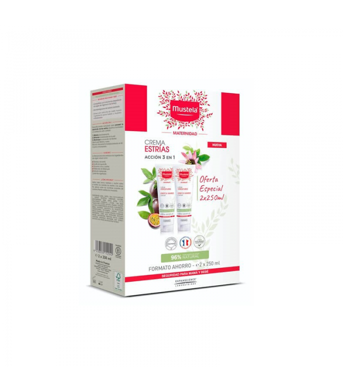 MUSTELA 9 MESES ANTIESTRIAS 150 ML DUPLO