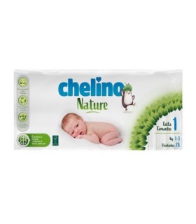 CHELINO NATURE PAÑAL INFANTIL TALLA 1 28 UNIDADES Inicio y  - CHELINO
