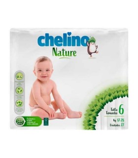 CHELINO NATURE PAÑAL INFANTIL TALLA 6 27 UNIDADES Inicio y  - CHELINO