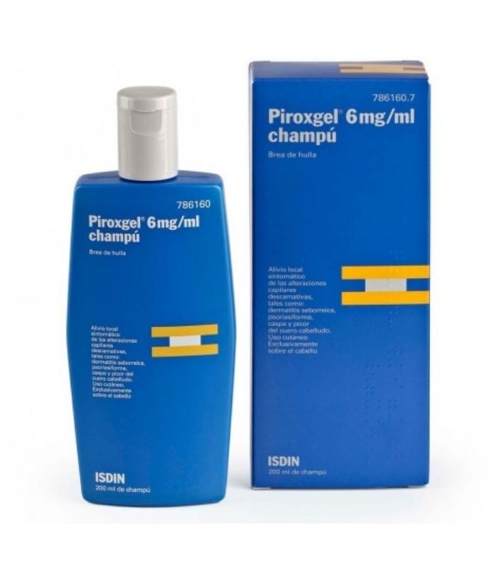 PIROXGEL CHAMPU 200 ML Capilar y Dermatologia - ISDIN MEDICAMENTOS