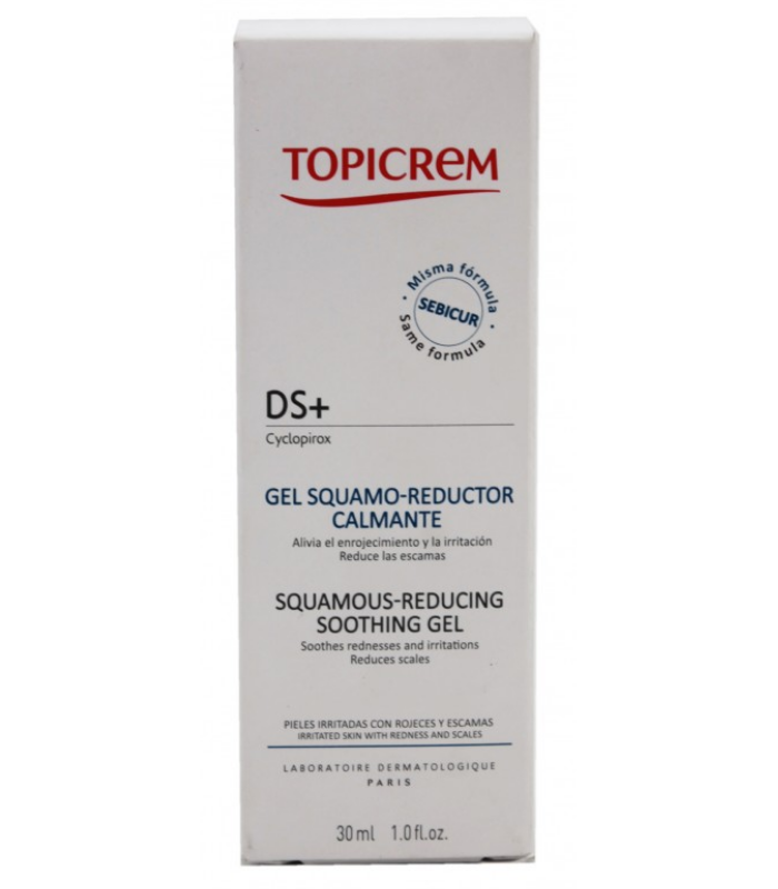 TOPICREM DS GEL SQUAMO REDUCTOR CALMANTE 30ML