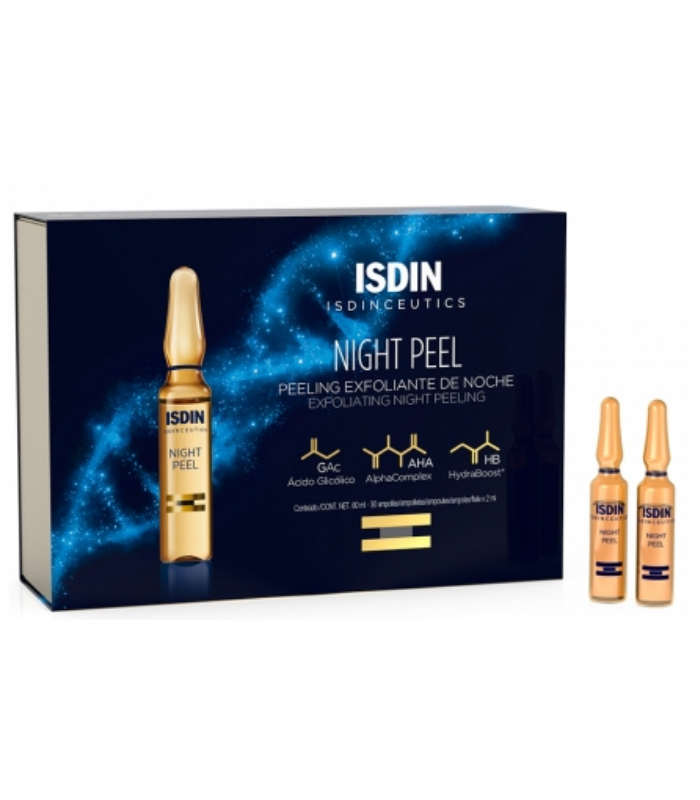 ISDINCEUTICS NIGHT PEEL 30 AMPOLLAS