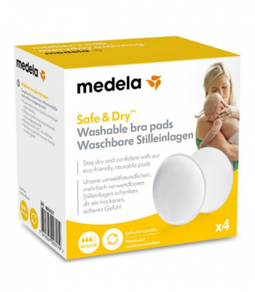 MEDELA DISCOS ABSORBENTES LAVABLES 4 UNIDADES
