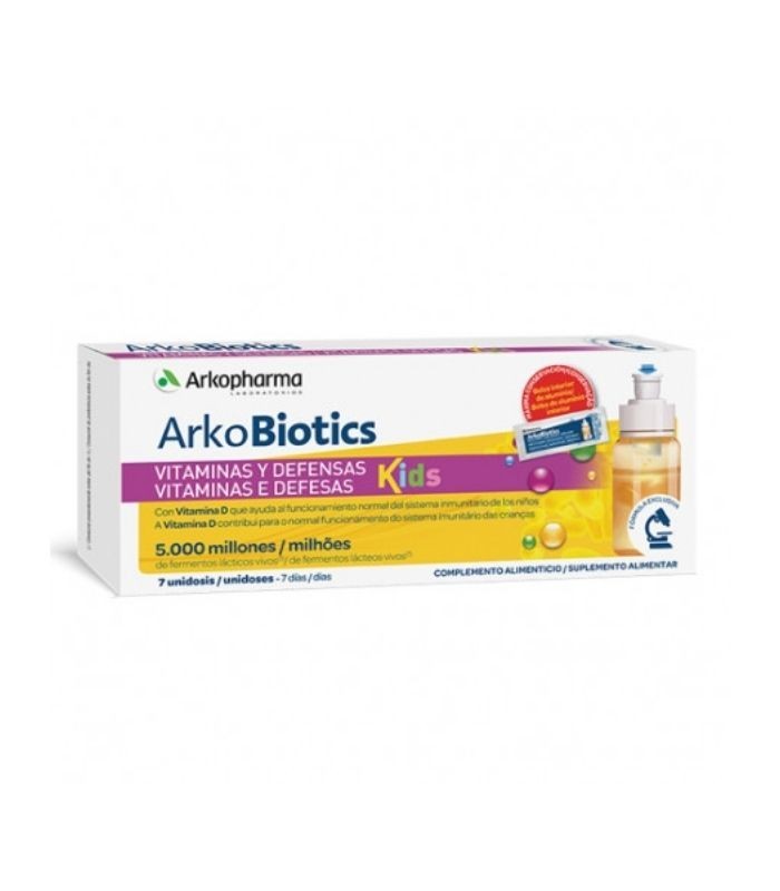 ARKOBIOTICS ENERGIA DEFENSAS NIÑOS JALEA REAL 7 UNIDOSIS Inicio y  - 